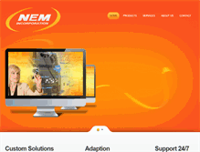 Tablet Screenshot of nem-barbados.com